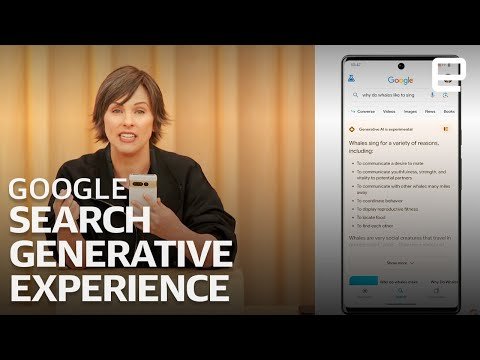 Search Generative Experience at Google I/O 2023 in under 3 minutes
